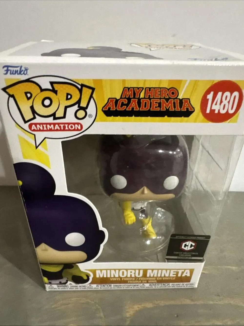 Funko Pop! Limited Glow CHASE: My Hero Academia - Minoru Mineta- Chalice...